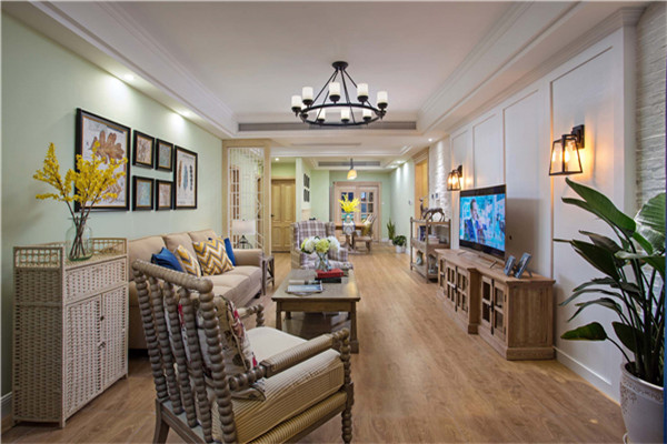 沈陽(yáng)-碧桂園天墅140平米「田園風(fēng)格」裝修